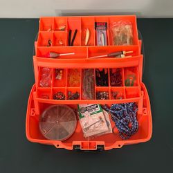 2 Tray Tackle Box Loaded