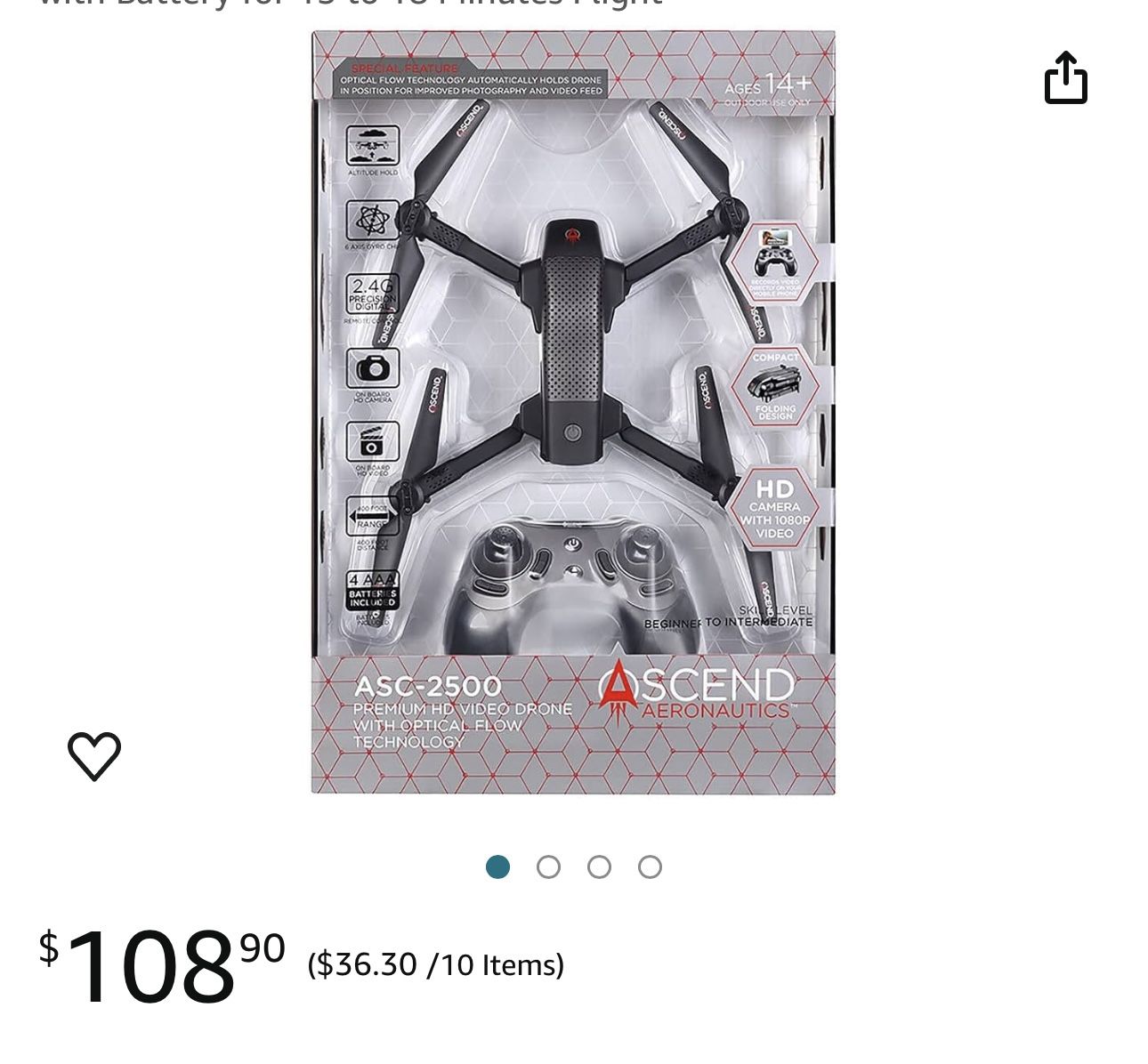 ASCEND AERONAUTICS ASC 2500 Drone