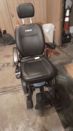Power wheel chair.