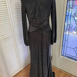 Betsy&Adams Long Sleeve Dress Prom/Wedding Guest