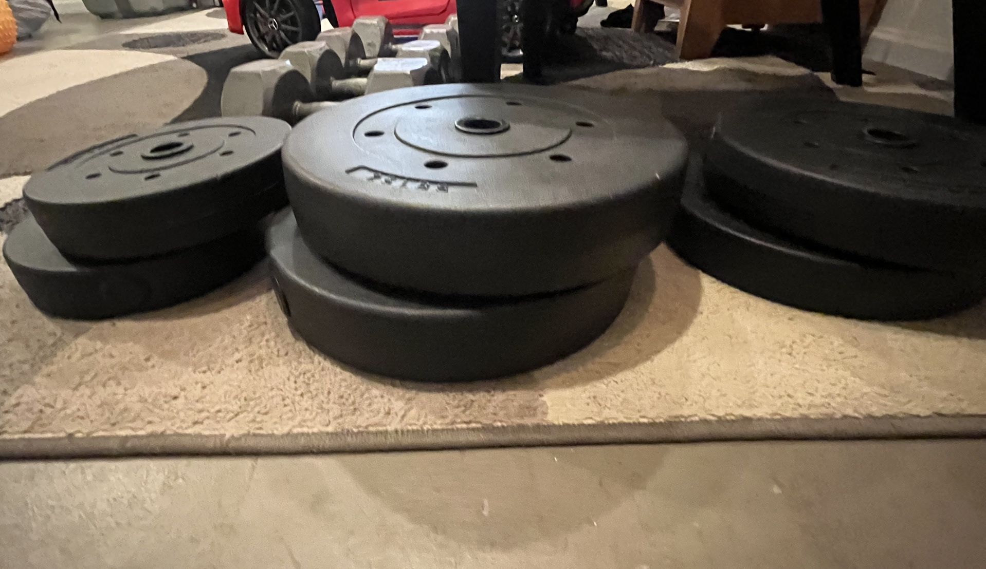 Barbell And Plates