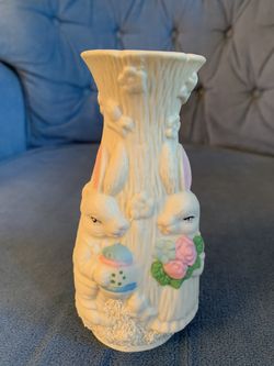 Bunny Vase Jade Collection with box