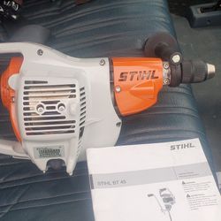 STIHL BT 45 Gas Earth Auger / Wood Boring Drill 