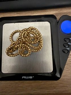 14k Yellow Gold 24” in Length 3mm Franco