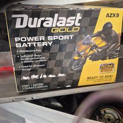 DuraLast Gold Power sport Battery