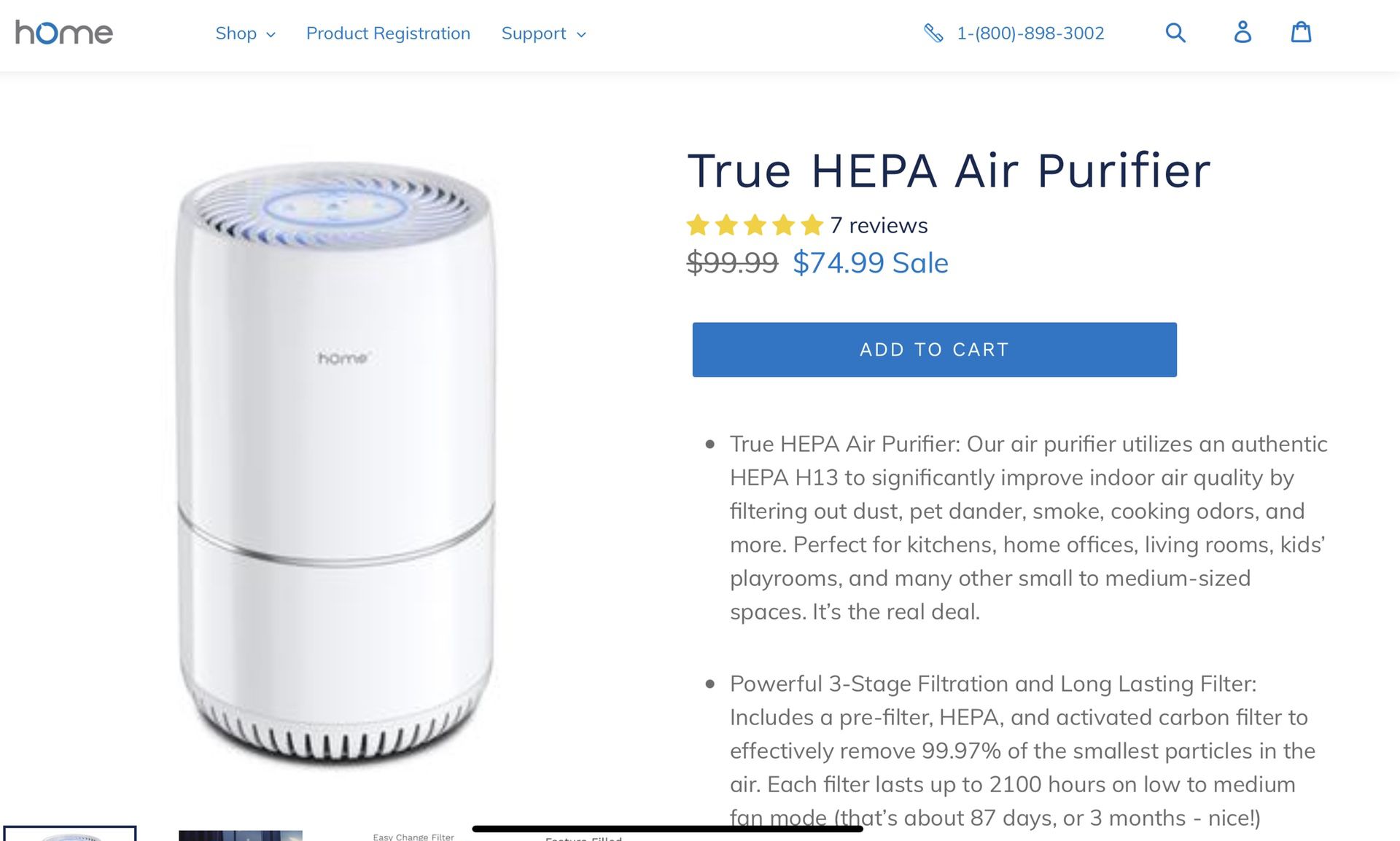 Hepa Air Purifier For Medium Room