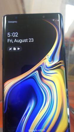 Galaxy note 9 128gigs unlocked
