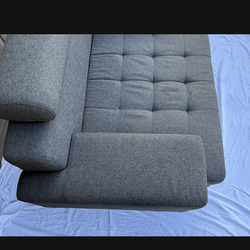 Modern gray couch