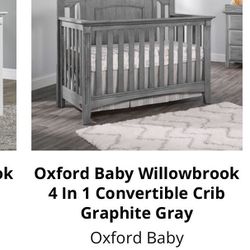 Baby Crib/Toddler Bed 