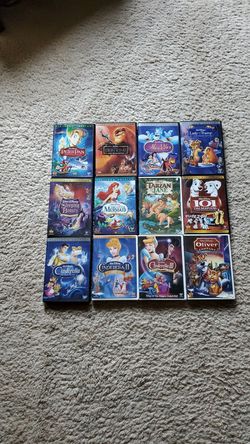 Disney classic DVD's
