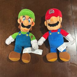 Super Mario Bros Plushies 