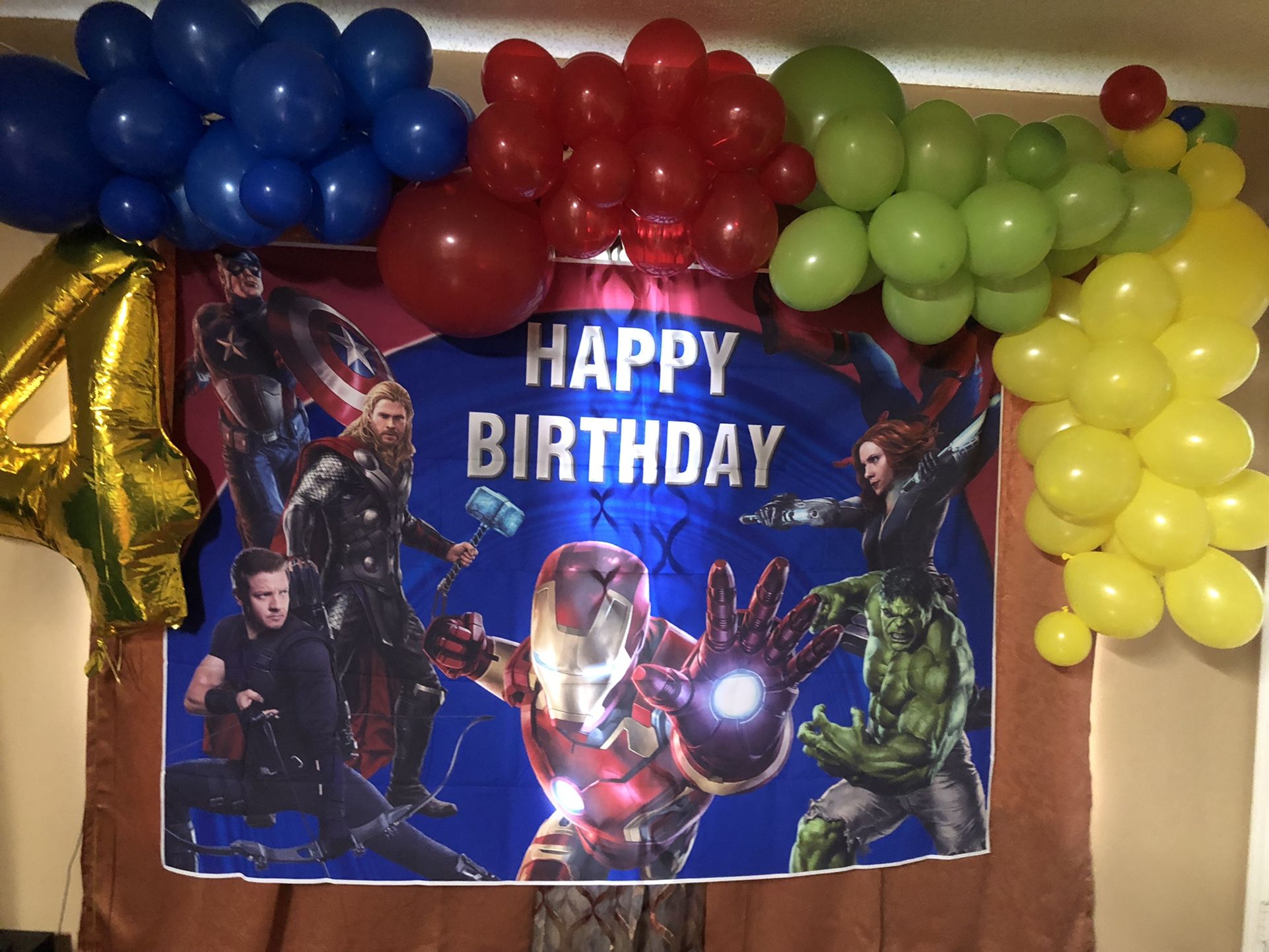 Avenger Party Supplies .. Marvel Party Decor