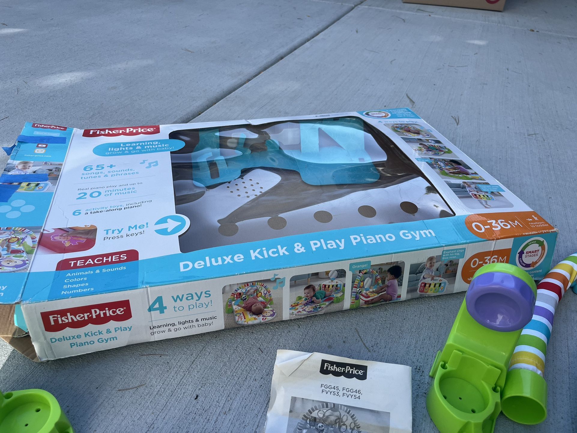 Fisher Price Kick And Play Piano