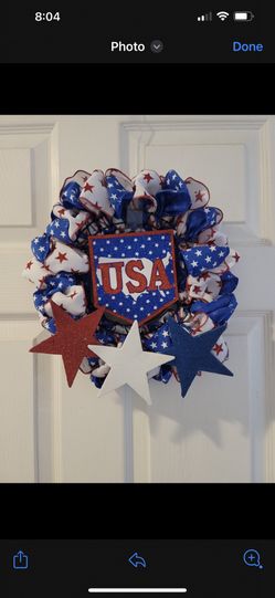 USA. Wreath.   