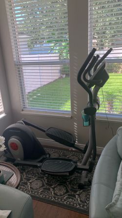 Elliptical Pro form exercise machine’s stride tone
