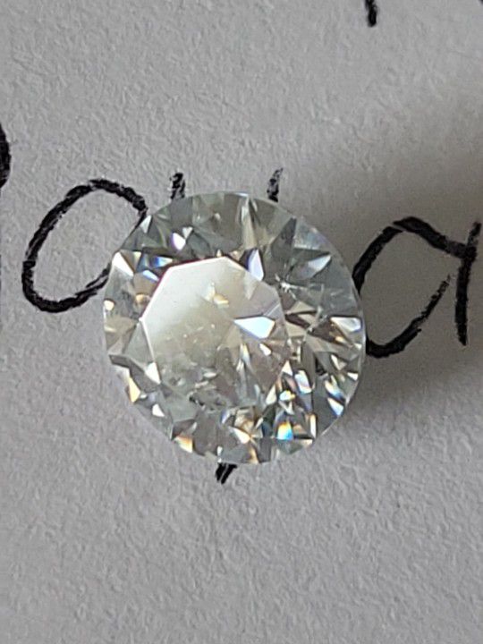 White Round Diamond .78ct