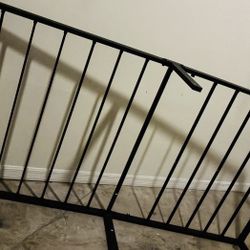 Platform Iron Bed Frame, Twin Mattress