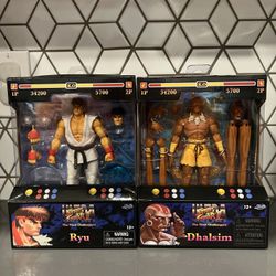 Jada Toys Street Fighter II Ryu And Dhalsim