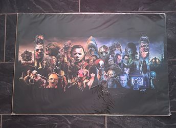 horror icons poster