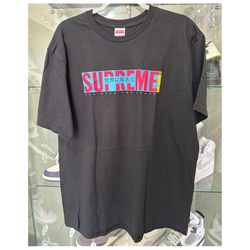 Supreme All Over Tee - Black Large 