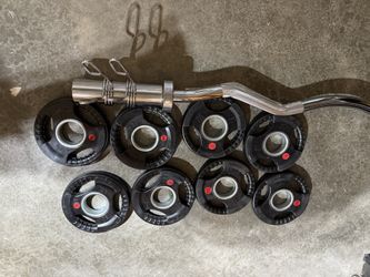 Weights Olympic Curl Bar Set