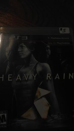 Heavy rain ps3