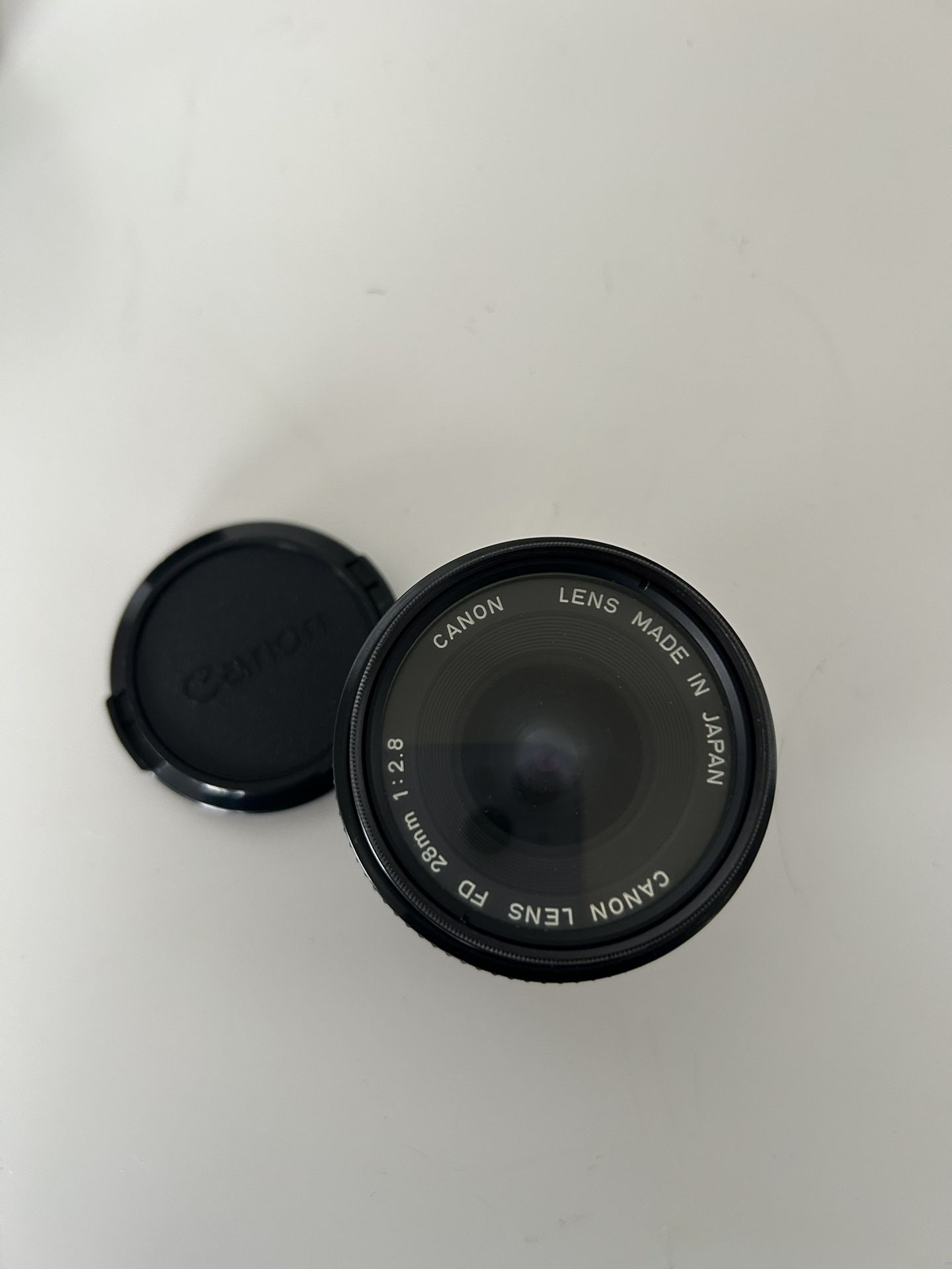 Canon FD 28mm Camera Lens