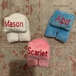 Personalized AmongUs Plush Toys 