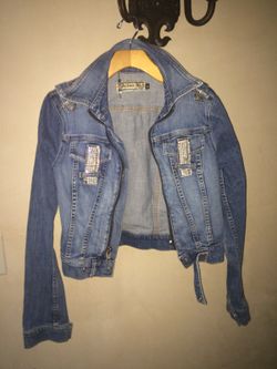 Allen B swarskys denim jacket size medium