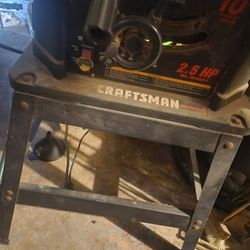 Porter Cable Drill Press And CRAFTSMAN Table Saw