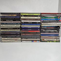 Lot Of Music 57 CDs -Rock, Folk, Country, Oldies, Classical, Jazz, More- VG - EX