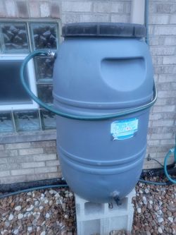 Rain barrel 55 gallons
