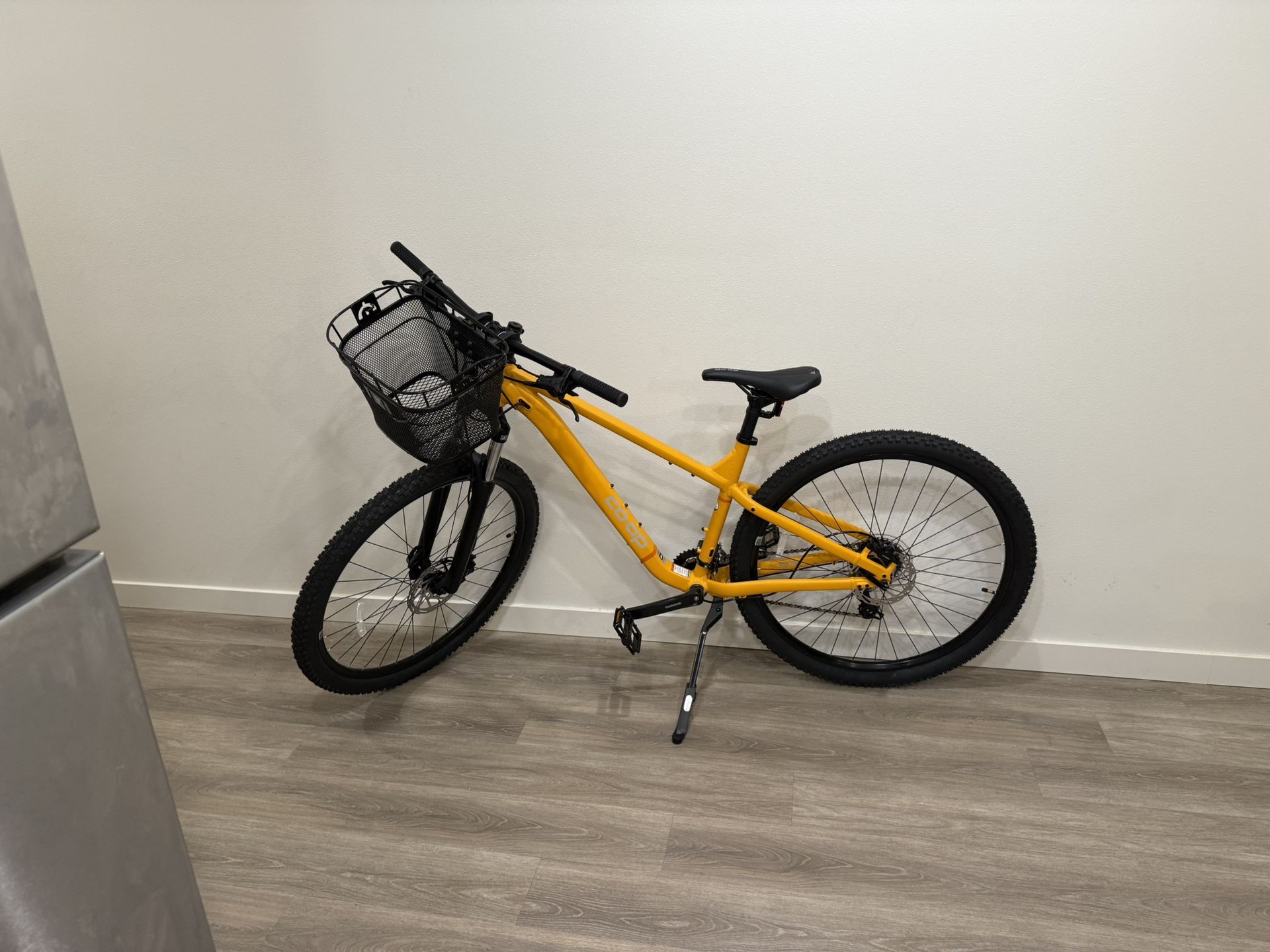 Co-op Yellow Mountain Bike With Basket