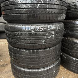 205-55-16 All 4 USED tires  mounted and balance included