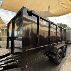 New 8x4x12 Hydraulic Dump Trailer 