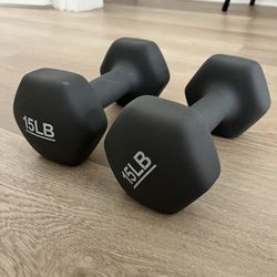 Set Of 15 Lb Weights