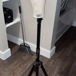 Wig Head With Tripod 