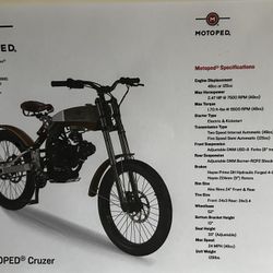 Motoped Beach Cruzer 
