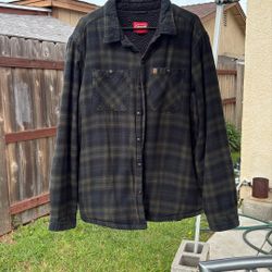 Coleman Green Winter Flannel Size XXL