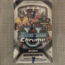 TOPPS BOWMAN U CHROME 2024 TRADING CARD HOBBY BOX