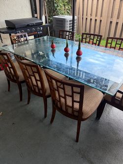 Glass table