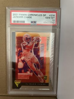 2021 Jamarr Chase Flux Psa 10