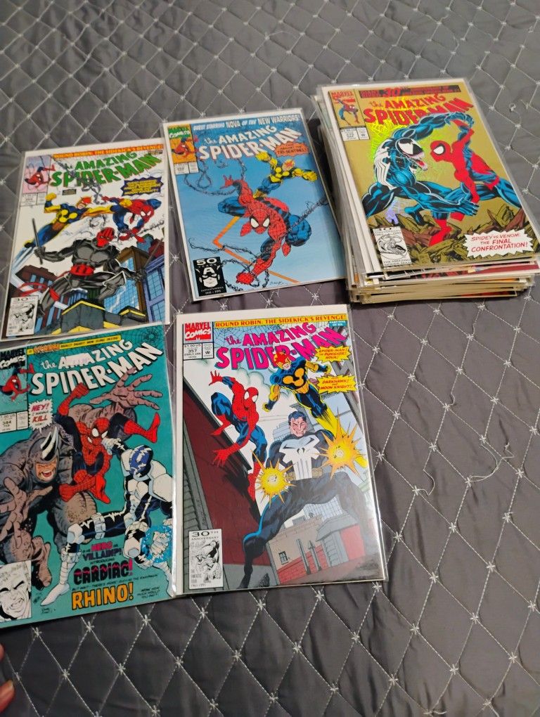 Comic Book Collection Spider-Man Titles Makes A Lot
