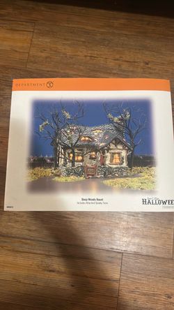 Department 56 Snow Village Halloween Deep Woods Haunt