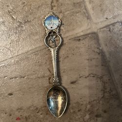 antique disney tinkerbell spoon