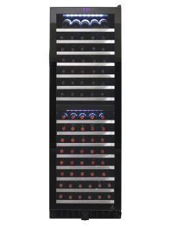 Vinotemp 155-Bottle Wine Cooler with Dual Zone Cooling (EL-142TSST)
