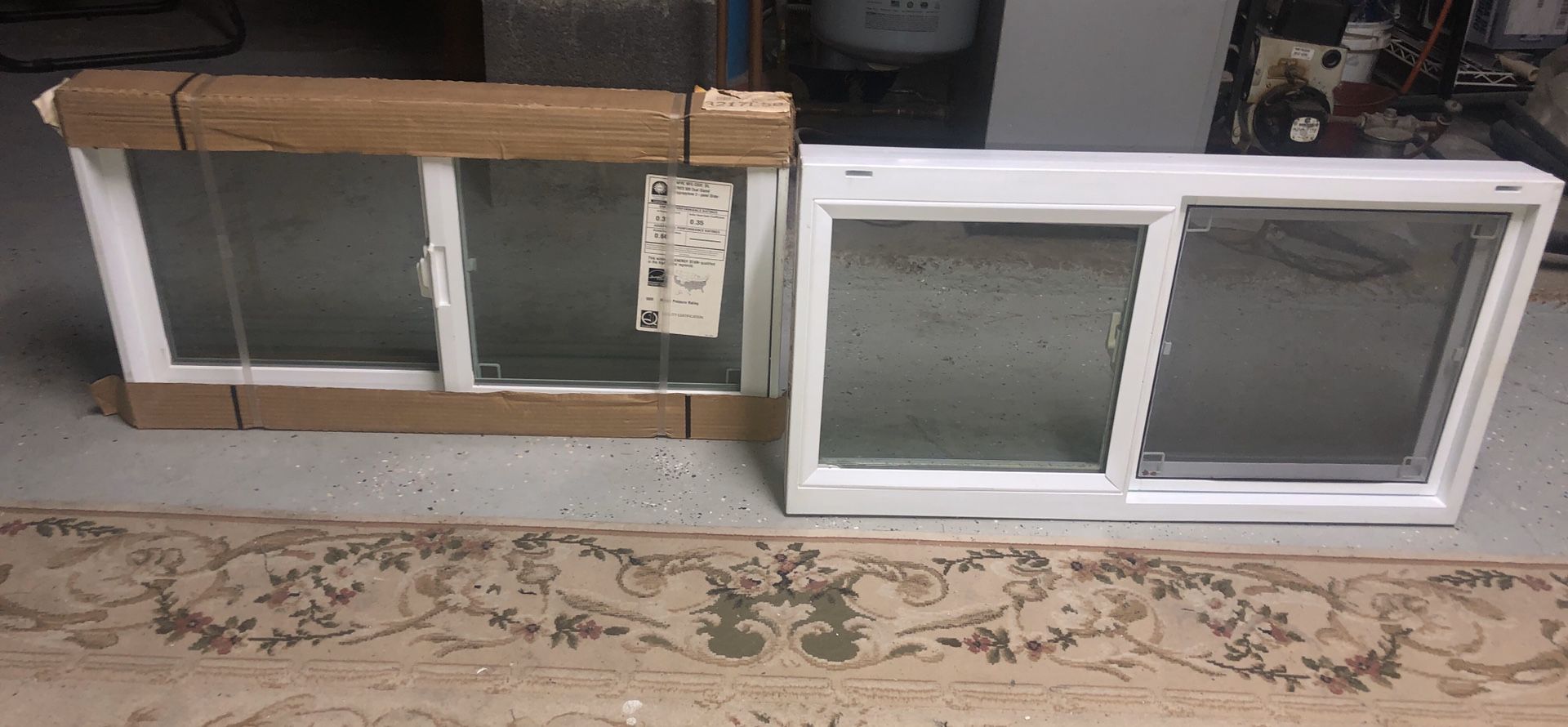 2 brand new basement windows by American craftsman (an Anderson co) 32x17 slider bathroom