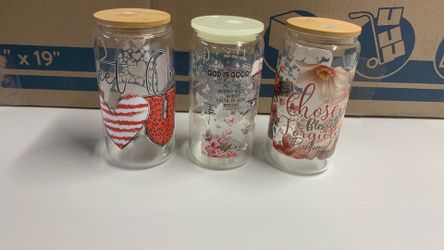 16oz glass cups