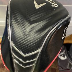 Left handed Callaway Golf driver And Heavy Putter