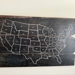 World Market Wood Map
